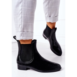 Umbrella Shiny Black Jodhpur Boots 2