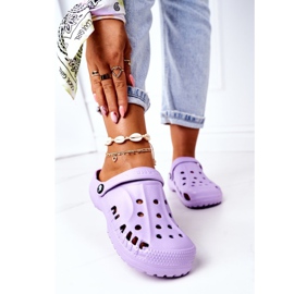 Women's Crooks Eva Foam Slippers Violet 2