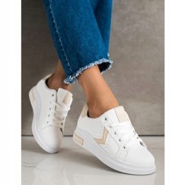 SHELOVET Eco Leather Sneakers white 2