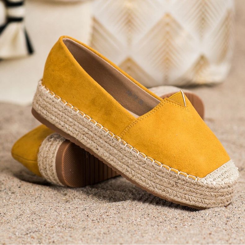 Primavera Espadrilles On The Platform yellow 1