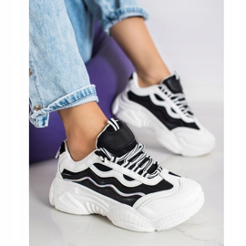 SHELOVET Black and white Sneakers 2 SHELOVET Black and white Sneakers 2