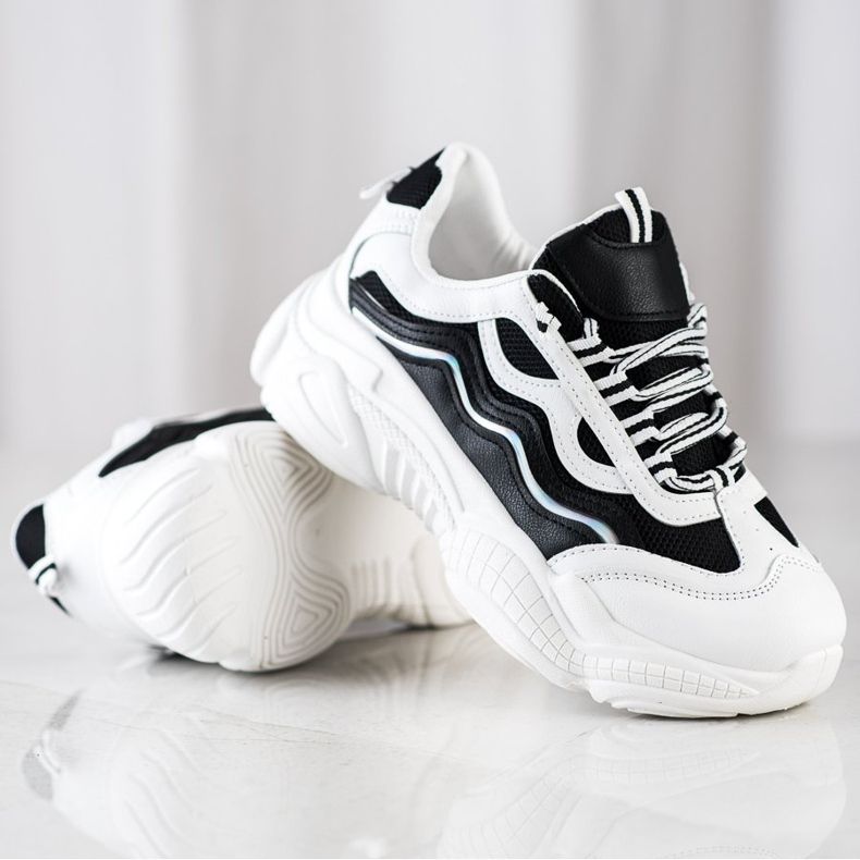 SHELOVET Black and white Sneakers 1 SHELOVET Black and white Sneakers 1