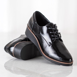 Wedge shoes Vinceza black 1