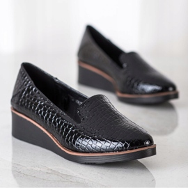 Lordsy Snake Print VINCEZA black 1