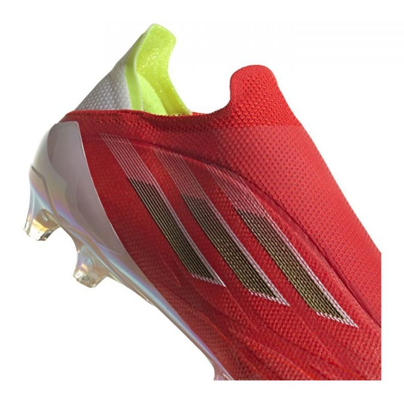 Adidas X Speedflow + Ag M FY6872 football boots red, orange, white red 2 Adidas X Speedflow + Ag M FY6872 football boots red, orange, white red 2