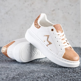 SHELOVET Stylish Sneakers On The Platform white 1