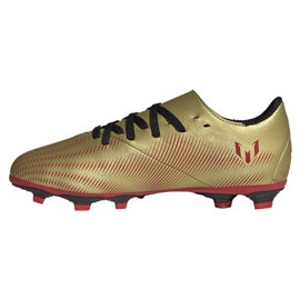 Adidas Nemeziz Messi .4 FxG Jr FY0810 football boots golden golden 1