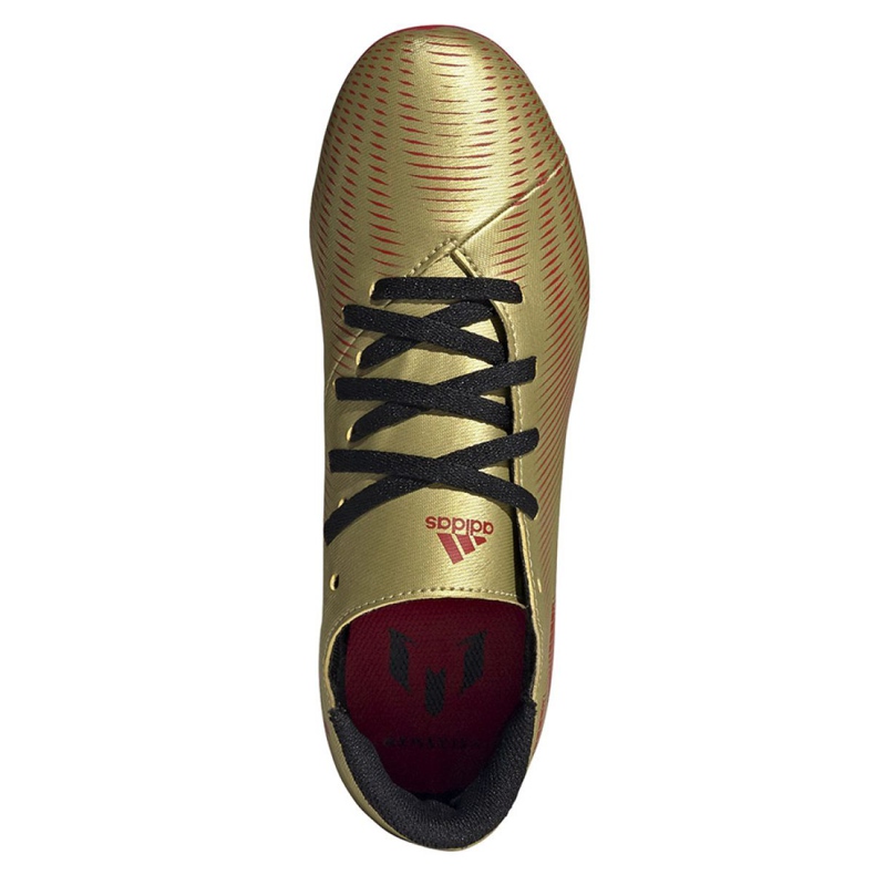Adidas Nemeziz Messi .4 FxG Jr FY0810 football boots golden golden 2
