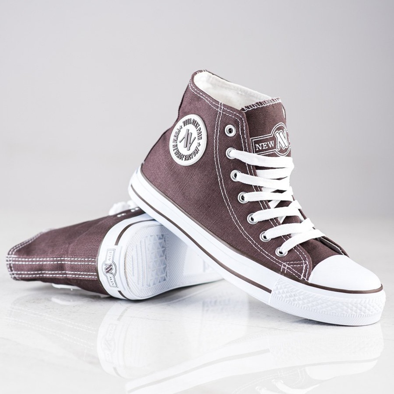 New Age High Sneakers brown 1