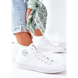 Women's High Sneakers Big Star GG274016 White 2
