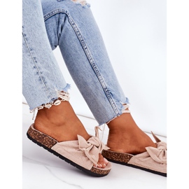 PS1 Corduroy Slippers With Beige Summertime Cork 2