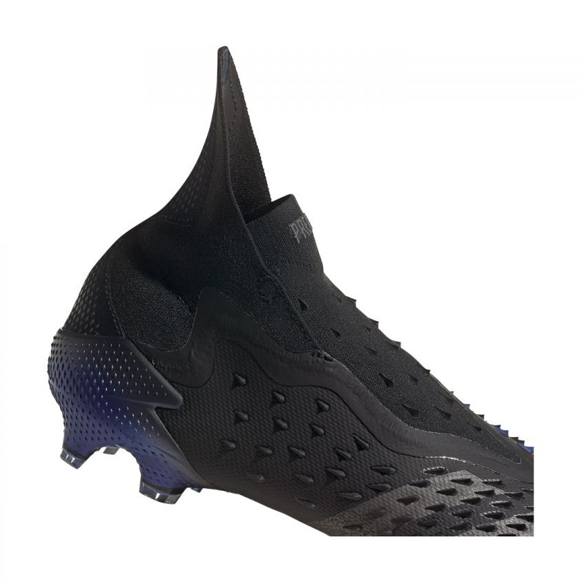 Adidas Predator Freak FG M FY6241 football shoes - Black | KeeShoes