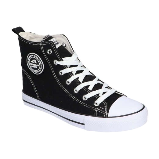American Club LH01 / 22 high sneakers tied black 3