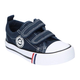 American Club Navy American LH35 Velcro Sneakers blue 3 American Club Navy American LH35 Velcro Sneakers blue 3
