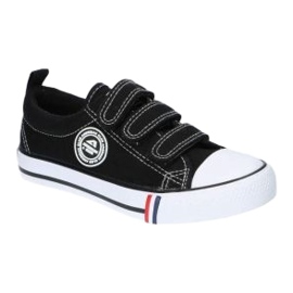 American Club Black American LH33 Velcro Sneakers 4