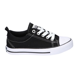 American Club Black American LH20 black sneakers white 3