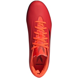 Adidas X Speedflow.4 Tf M FY3336 football boots red oranges and reds 1