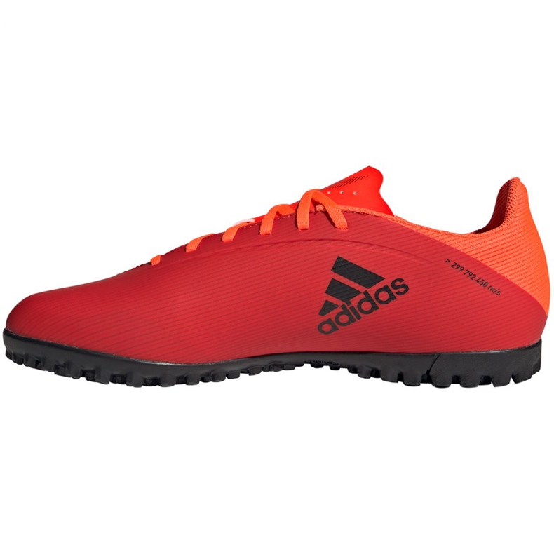 Adidas X Speedflow.4 Tf M FY3336 football boots red oranges and reds 2