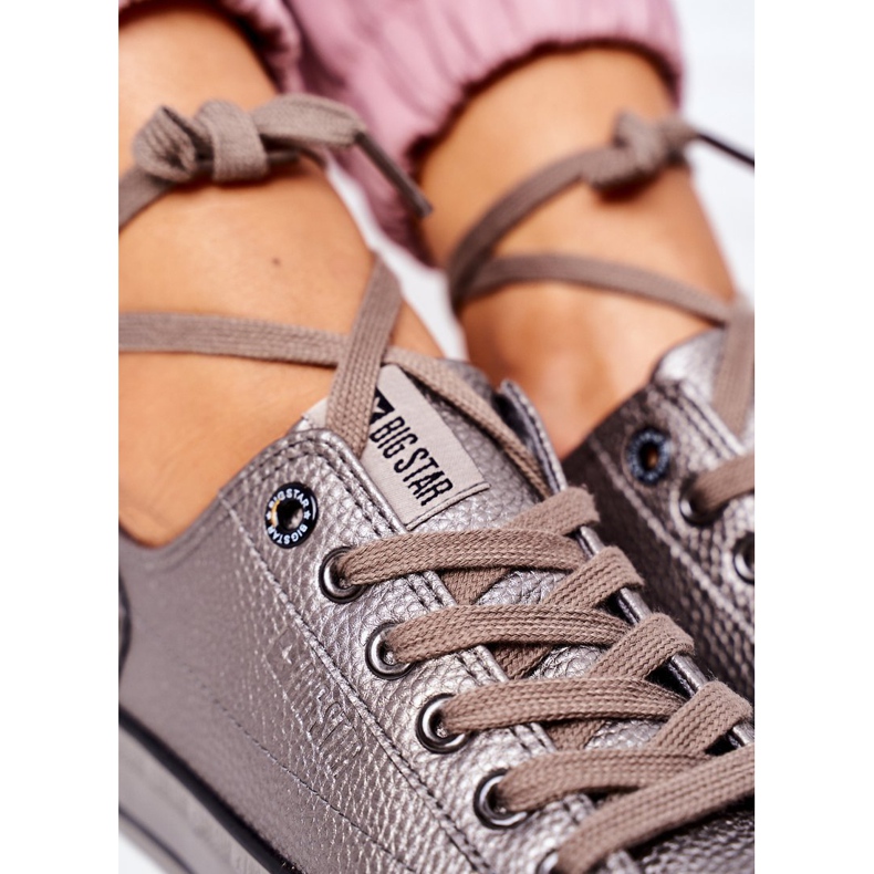 Women's Sneakers Big Star II274003 Graphite multicolored 2