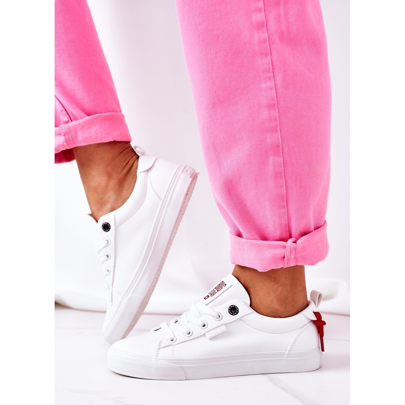 Women's Leather Sneakers Big Star GG274160 White 2