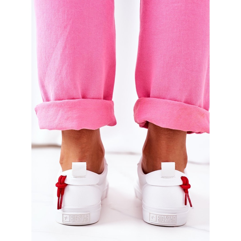 Women's Leather Sneakers Big Star GG274160 White 1