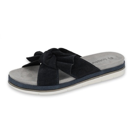 Inblu slippers women's shoes 158D156 navy blue 1