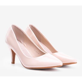 Beige pumps on a Faith stiletto heel 1