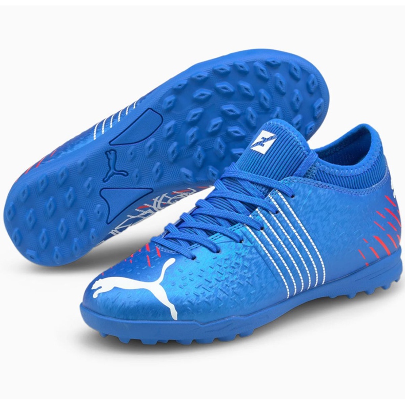 Puma Future Z 4.2 Tt Jr 106509 01 football boots orange, blue blue 1