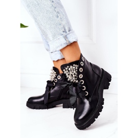 PS1 Warm Workers With Metal Pearls Black Perla 2