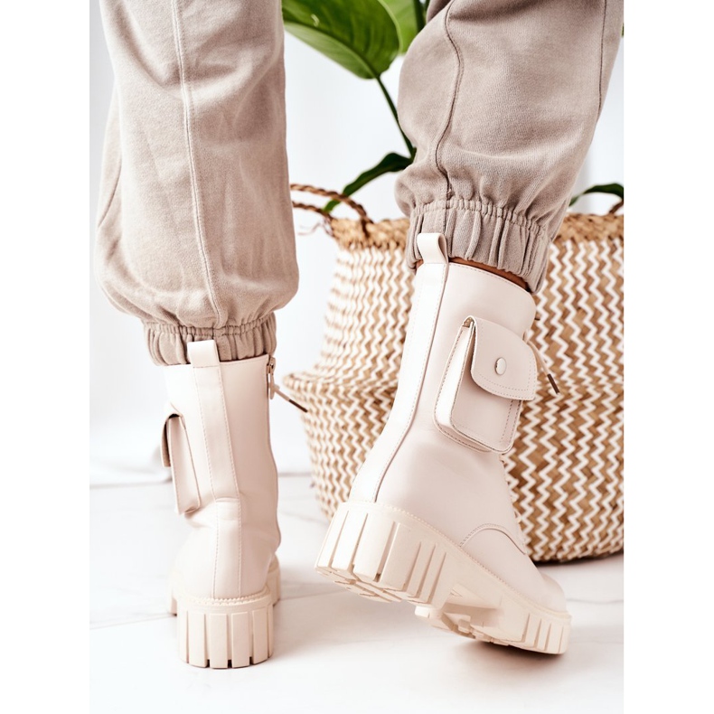 PS1 Insulated Workers With Pocket Beige Awesome 1