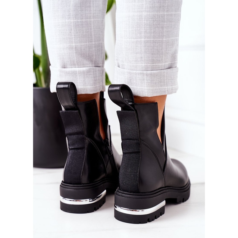 PS1 Warm Black Booties Jodhpur boots Rock It 1