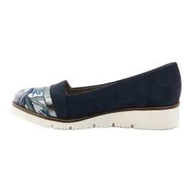 Edeo Comfortable navy blue LORDSY shoes grey 2 Edeo Comfortable navy blue LORDSY shoes grey 2