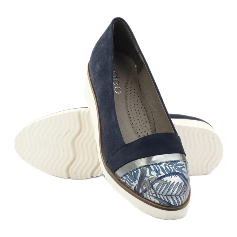 Edeo Comfortable navy blue LORDSY shoes grey 3 Edeo Comfortable navy blue LORDSY shoes grey 3