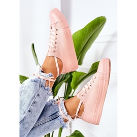 NEWS Women's Classic Pink Ecoma Sneakers 1