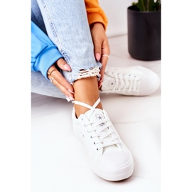 NEWS Women's Leather Sneakers White Mega 1
