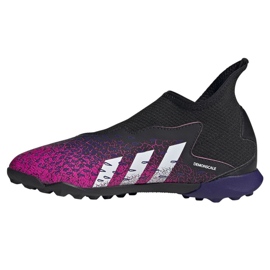 Adidas Predator Freak .3 Ll Tf Jr FY7637 football boots black pink 1