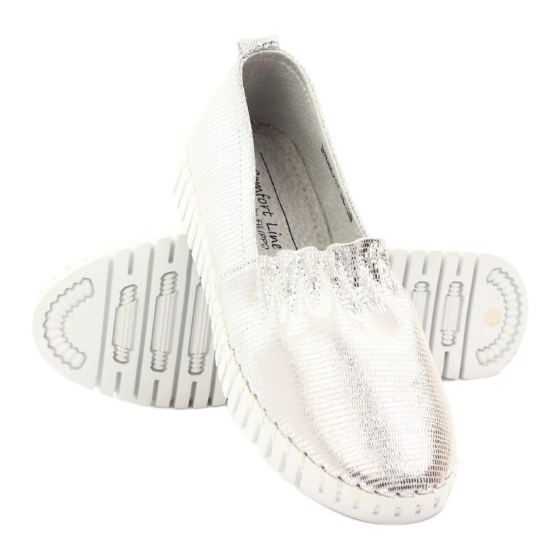 Women's shoes Filippo DP068 silver grey 3