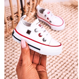 Children's Classic Low Sneakers Big Star HH374193 White 1 Children's Classic Low Sneakers Big Star HH374193 White 1