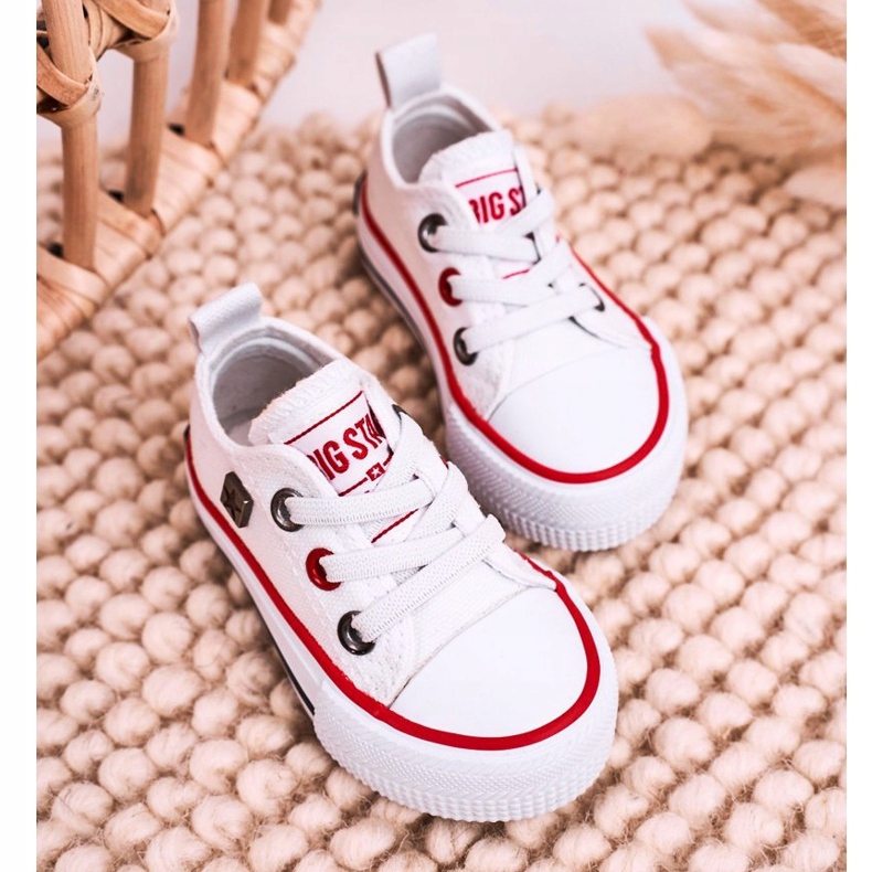 Children's Classic Low Sneakers Big Star HH374193 White 2 Children's Classic Low Sneakers Big Star HH374193 White 2