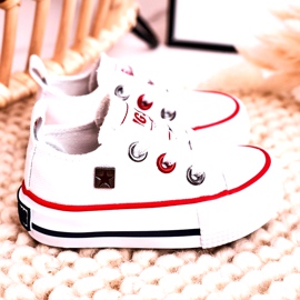 Children's Classic Low Sneakers Big Star HH374193 White 3 Children's Classic Low Sneakers Big Star HH374193 White 3