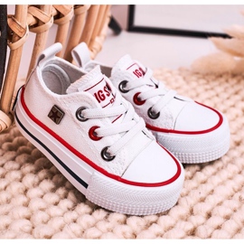 Children's Classic Low Sneakers Big Star HH374193 White 4 Children's Classic Low Sneakers Big Star HH374193 White 4