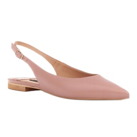 Marco Shoes Women's sandals in powder pink 1