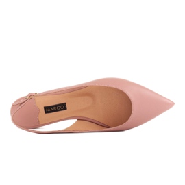 Marco Shoes Women's sandals in powder pink 5 Marco Shoes Women's sandals in powder pink 5