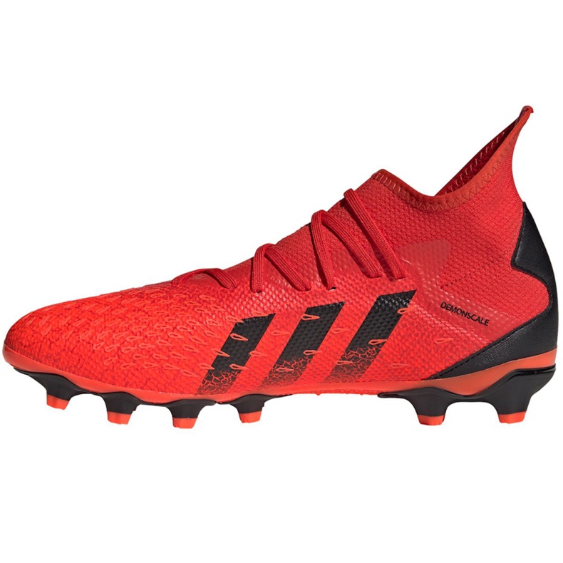 Adidas Predator Freak.3 Mg M FY6303 football boots multicolored oranges and reds 1