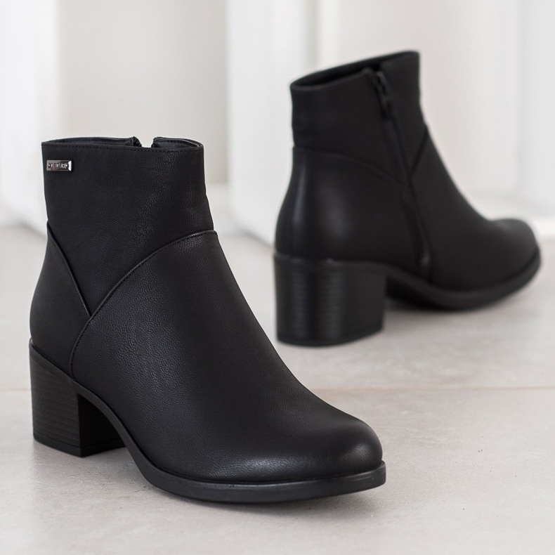 J. Star Eco-leather boots black 2