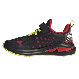 Adidas FortaRun Superhero C Jr H67853 shoes black red yellow 1