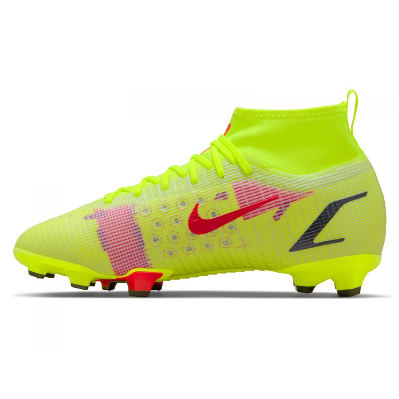 Nike Superfly 8 Pro Fg Jr CV0804-760 soccer shoes green green 1