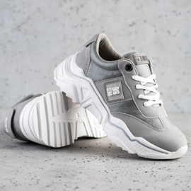 Women's Sneakers Big Star GG274211 grey 1 Women's Sneakers Big Star GG274211 grey 1