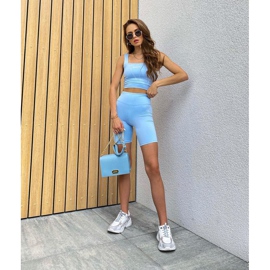 Women's Sport Shoes Memory Foam Big Star HH274255 White-Violet purple grey 2