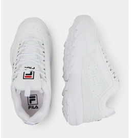 Fila Disruptor P Low Wmn W 1010746-1FG shoes white 5